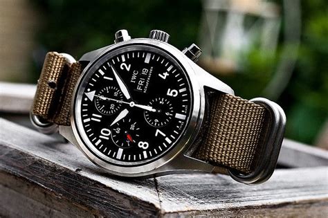 pilot watch on nato strap